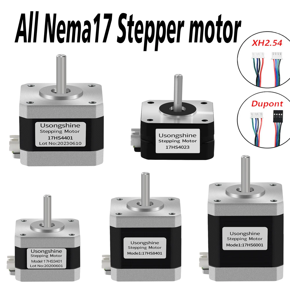 Nema 17 Stepper - Usongshine Wszystkie Silniki Krokowe Nema17 17HS4401