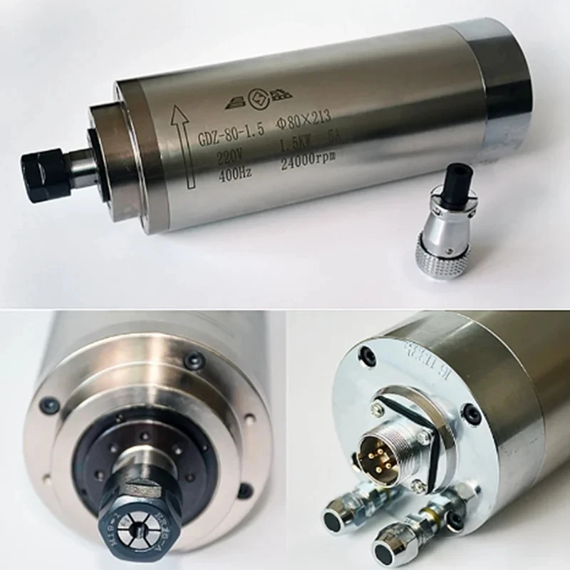 Water Cooled Spindle - 65X158-800W-ER11-220V CNC chłodzony wodą silnik wrzeciona