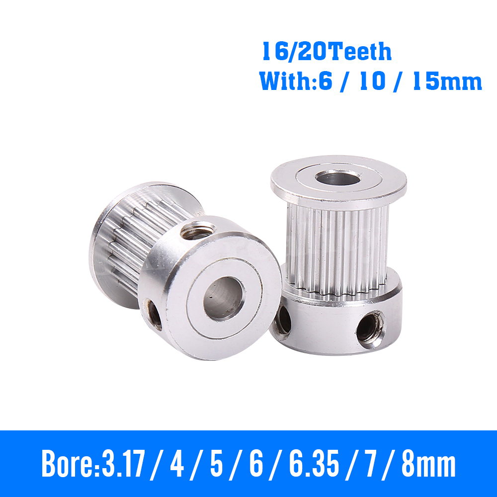 Gt2 Pulley - 16T/20T GT2 Część drukarki 3D Koło