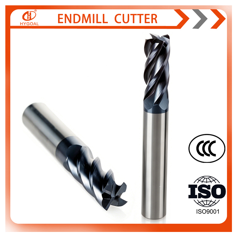 End Mill - Frez węglikowy HYGOAL, 4-ziarnowy, o bardzo