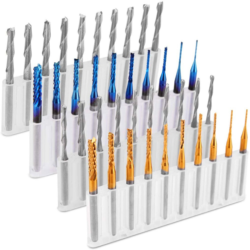 Zestaw bitów do grawerowania f – End Mill Set recenzja i cena