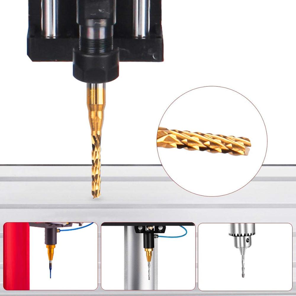 Zestaw bitów do grawerowania f – End Mill Set recenzja i cena