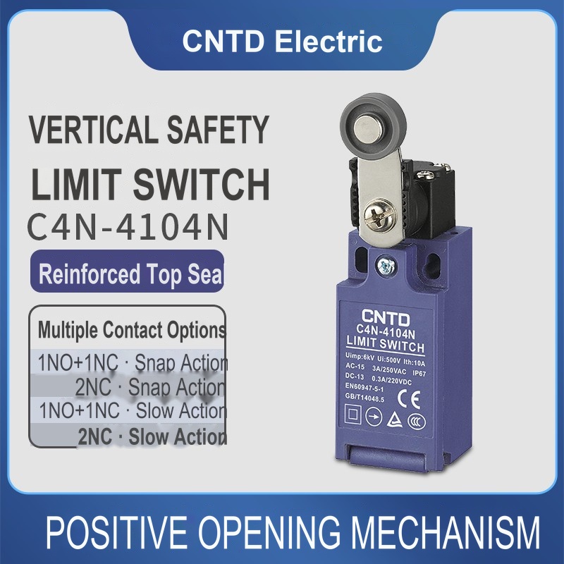 CNTD C4N-4104N – pionowy wyłąc – Limit Switch recenzja i cena