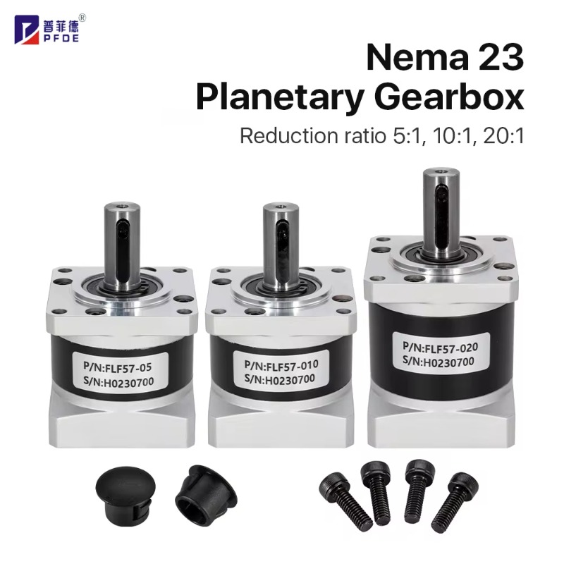 FLF57-05 Przekładnia planetarn – Nema23 Stepper recenzja i cena