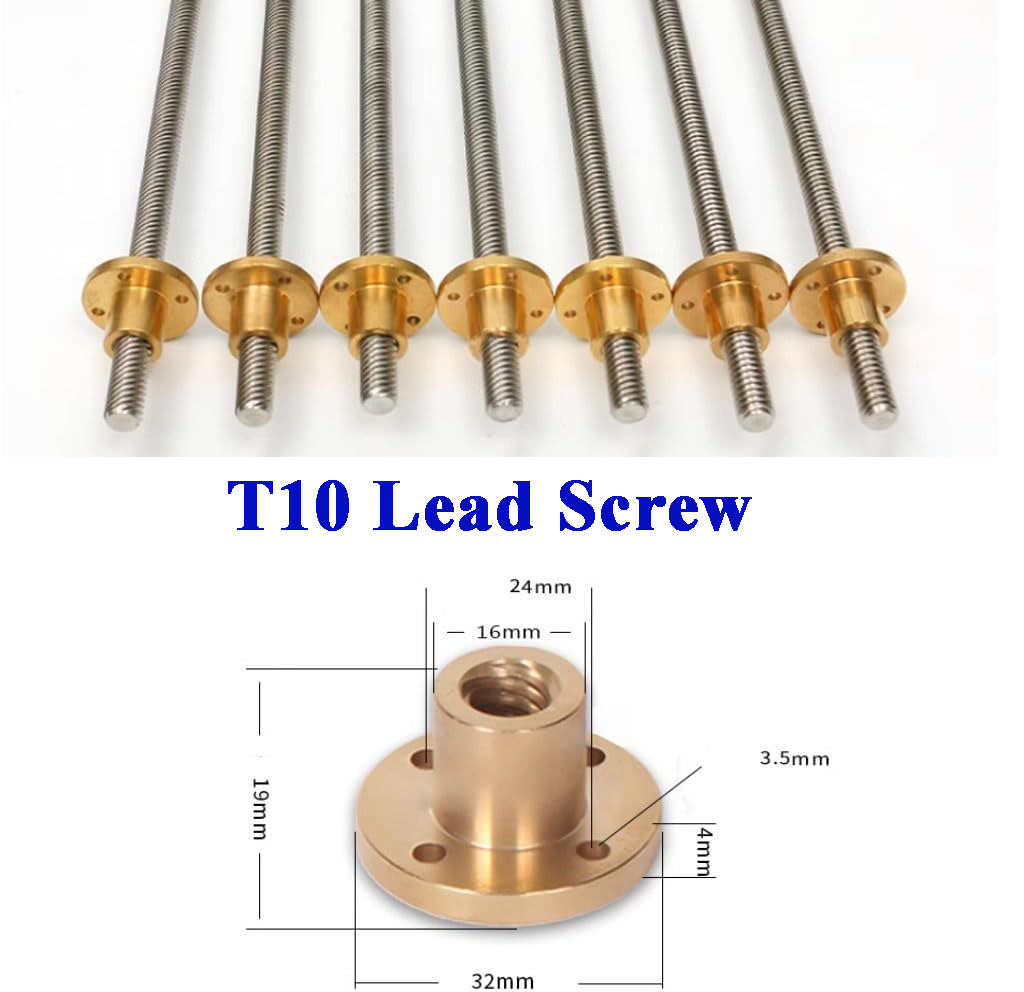 Śruba trapezowa T10 ze stali n – Lead Screw 8Mm recenzja i cena