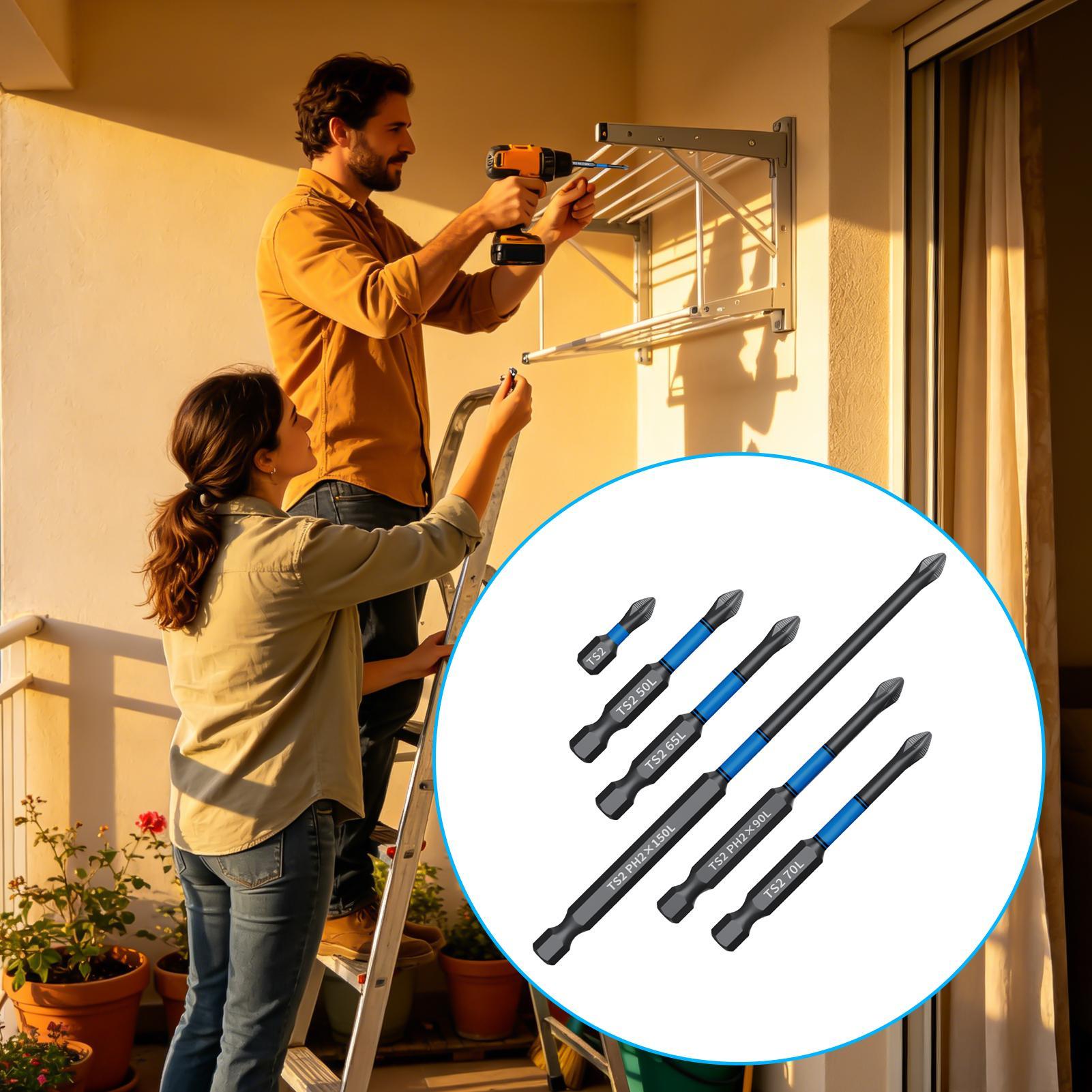 Zestaw bitów do wkrętarki 6-cz – Drill Bit Set recenzja i cena