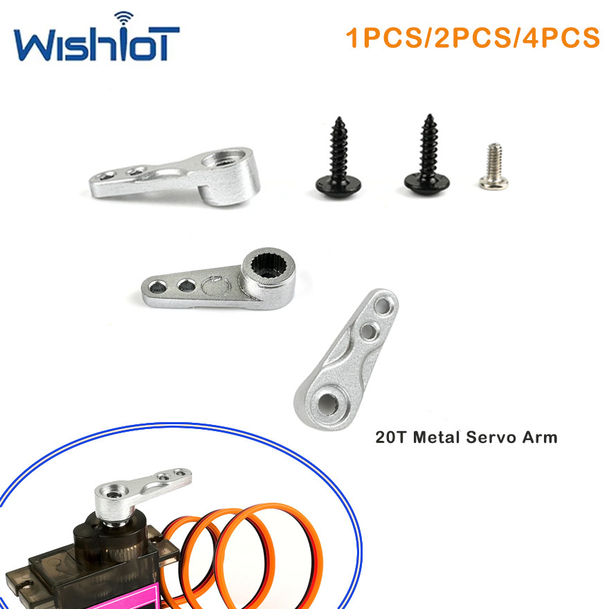 1 SZT./2 SZT./4 SZT. Metalowe  – Servo 9G recenzja i cena